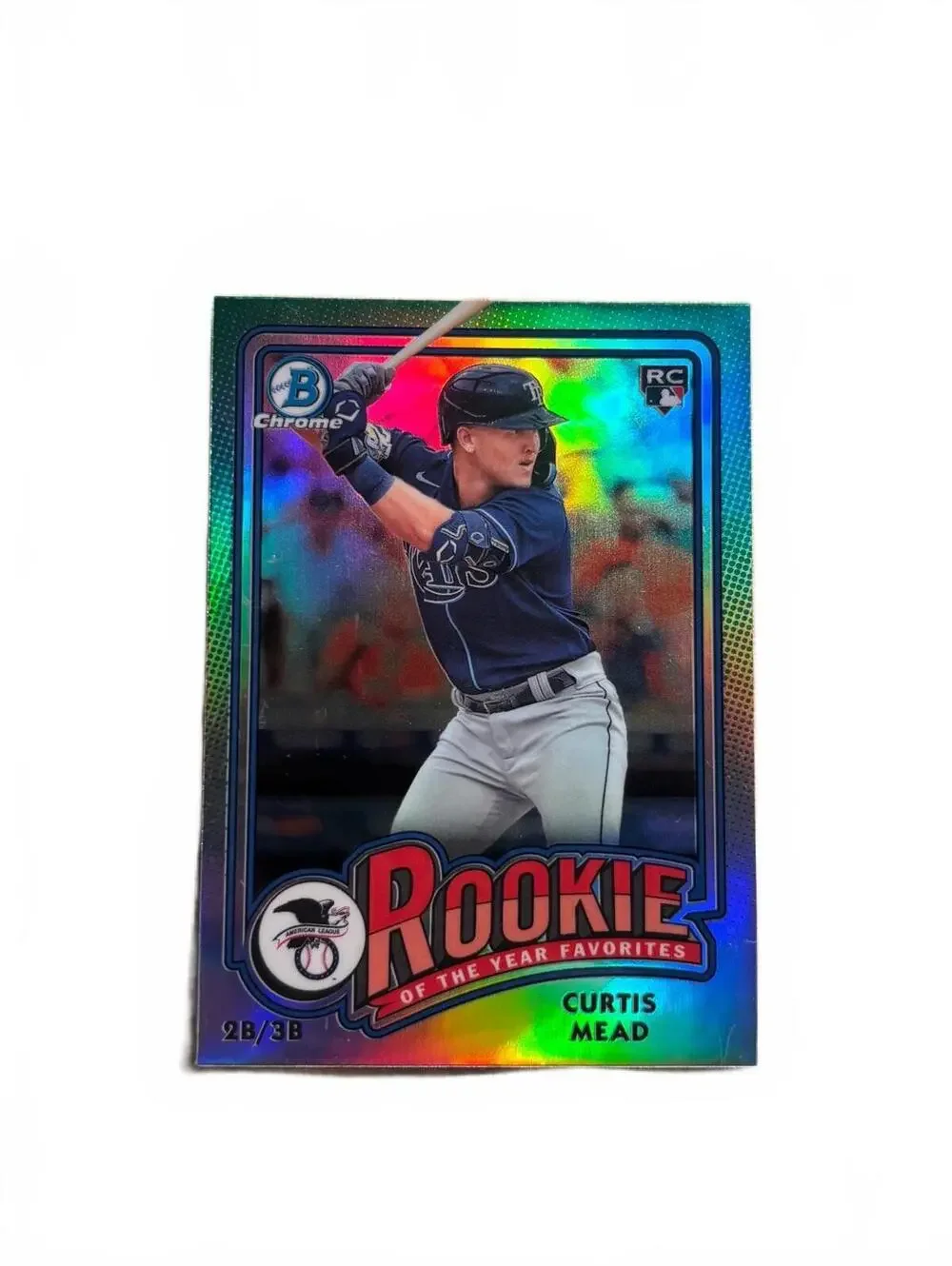 Curtis Mead Rookie of the Year Favorites 2023 Bowman Chrome
